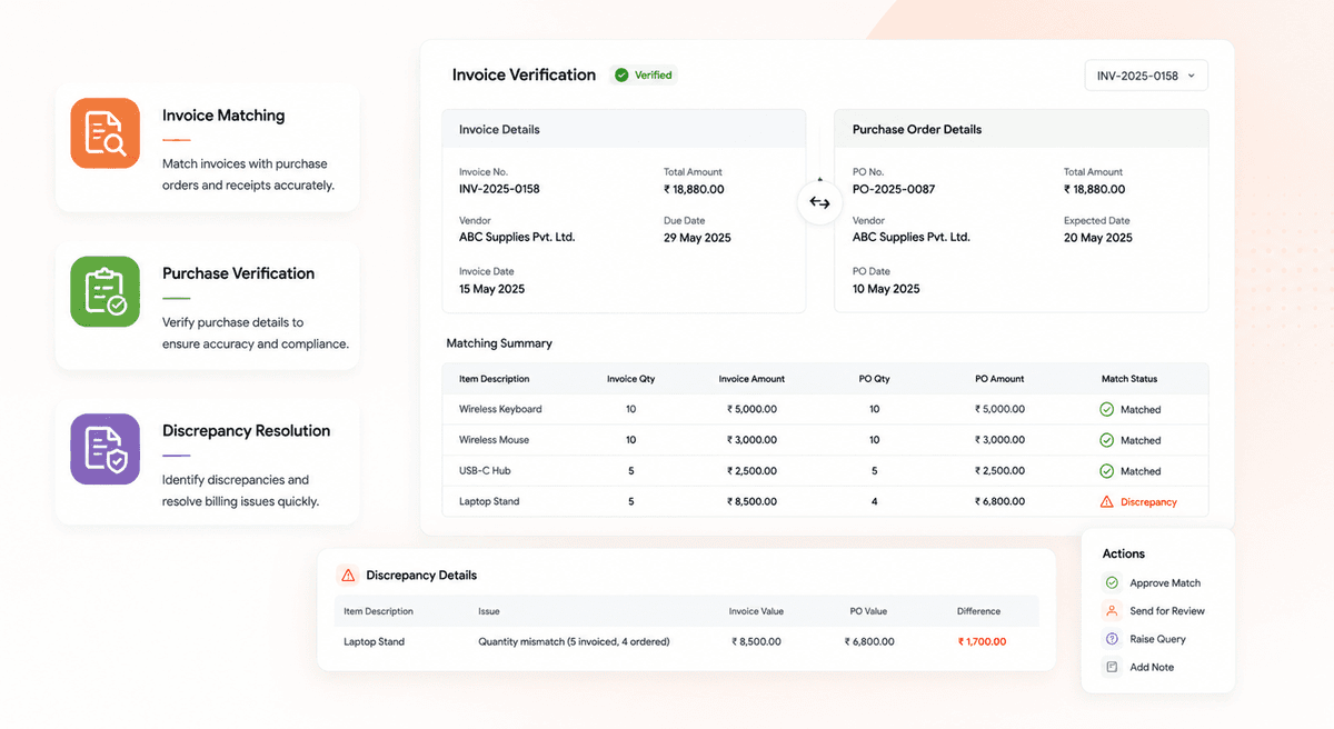 Invoice Verification