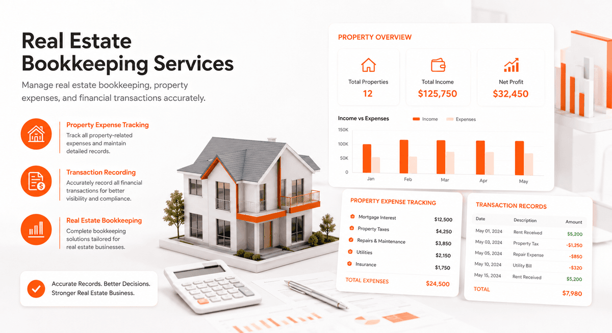 Real Estate Bookkeeping Services